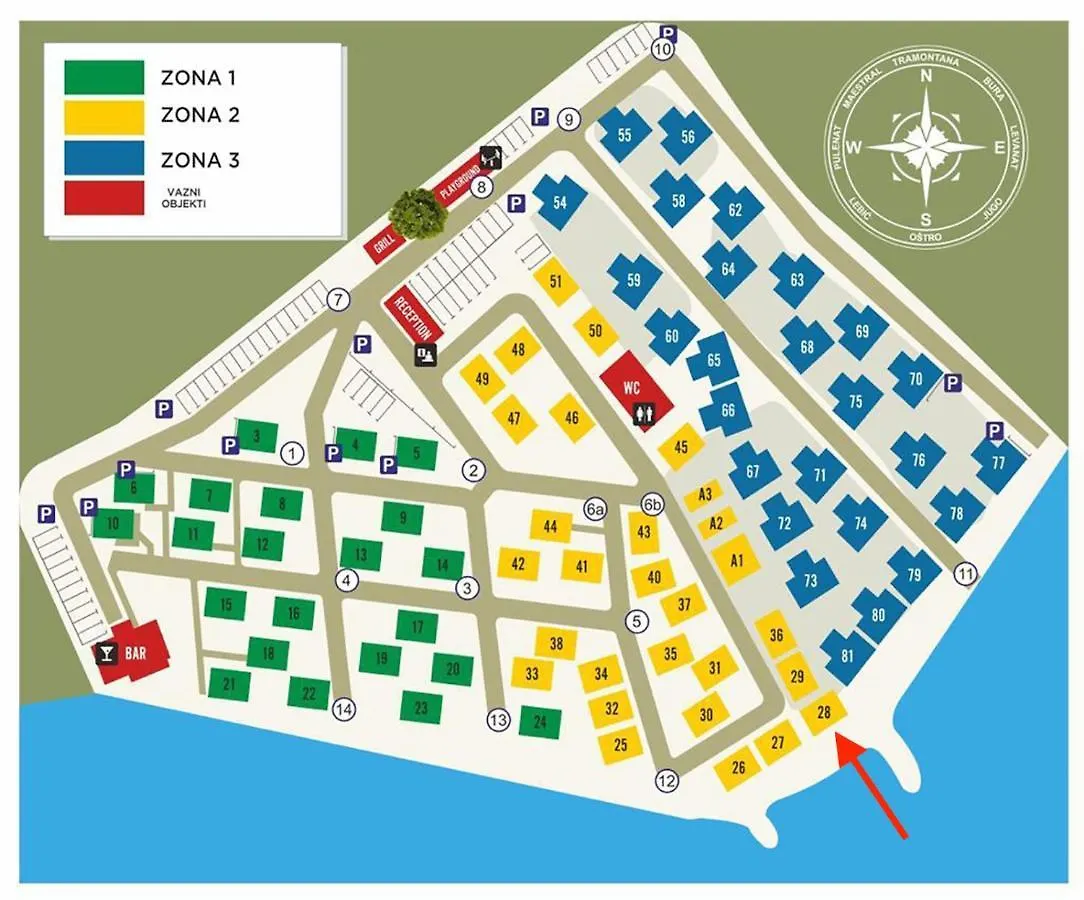 Buqez Eco Resort - Beach Villa 28 - Directly By Beach Drage